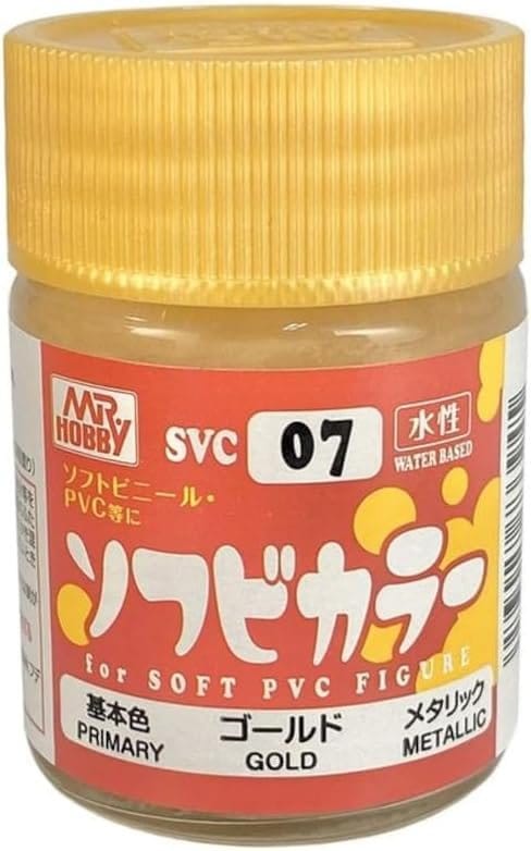 Mr Hobby Soft Vinyl Color Gold 18ml [SVC07]