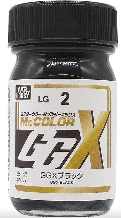 Mr Hoby LG2 - Mr.Color GGX Black (60ml) - Hobbytech Toys