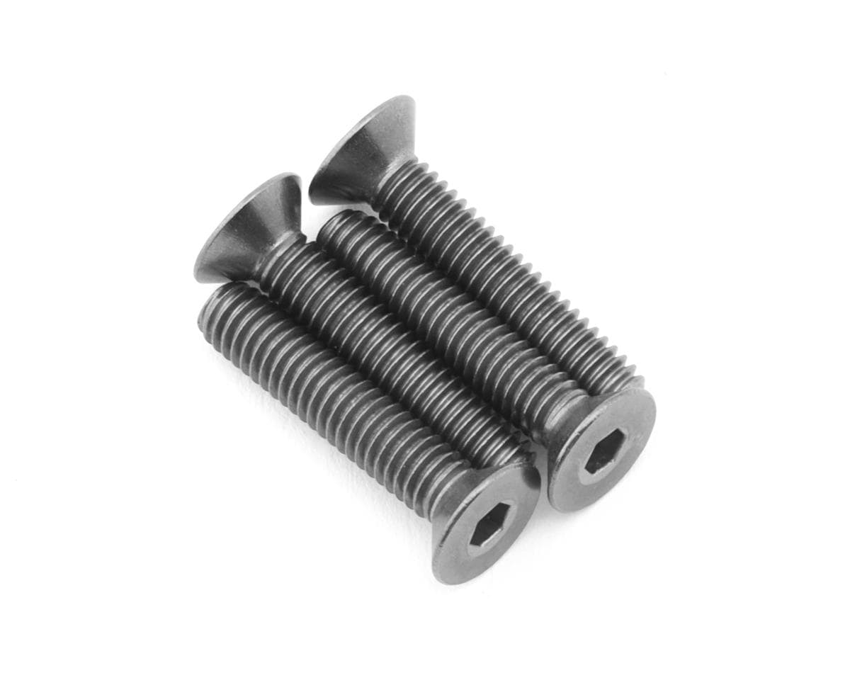 Mugen Seiki Titanium Flat Head Screw Set (4x20mm)