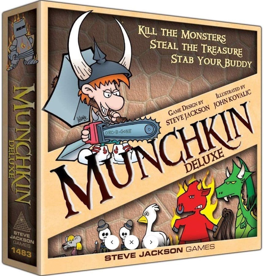 Munchkin Deluxe Boardgame - Hobbytech Toys