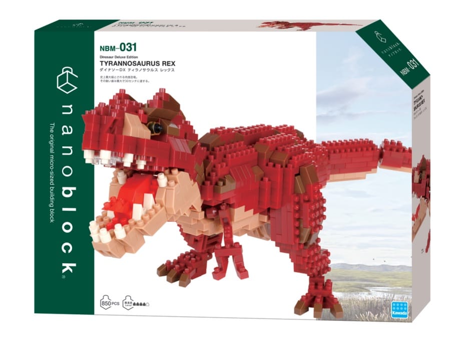 Nanoblock DX Tyrannosaurus Rex Kit – Hobbytech Toys