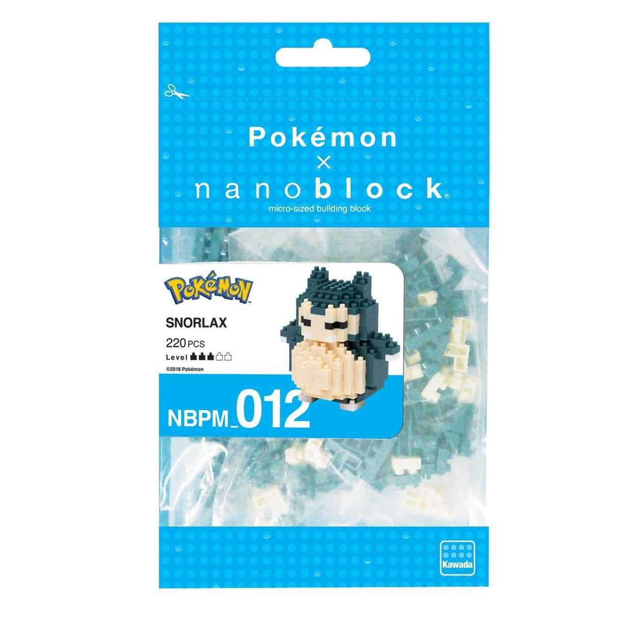 Nanoblock Snorlax Kit
