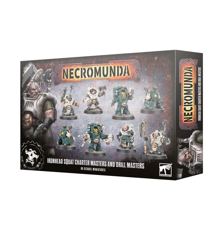 Necromunda: Ironhead Squat Charter & Drill Masters [301-62]
