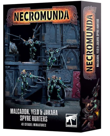 Necromunda: Malcadon, Yeld, Jakara Spyre Hunters [301 - 44] - Hobbytech Toys