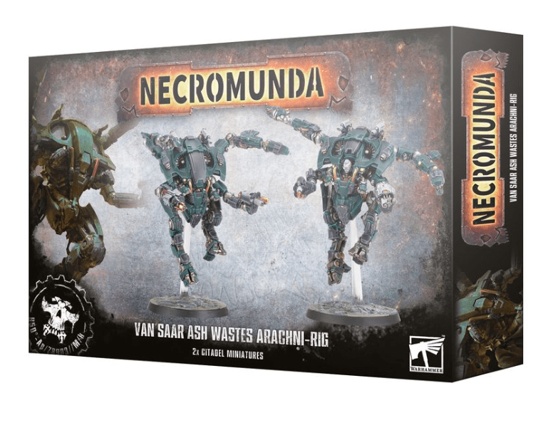 Necromunda: Van Saar, Ashwaste Arachnirig - Hobbytech Toys