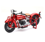 New Ray 1/12 1930 Indian Four (Burgendy) Bike Diecast Model - Hobbytech Toys
