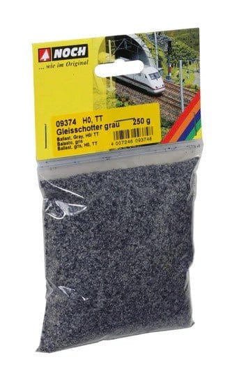 Noch Ballast - Grey 250g [09374] - Hobbytech Toys