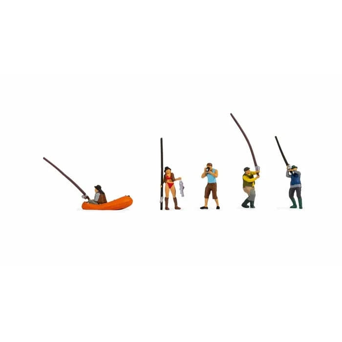 Noch HO Scale Fisherman [15891]