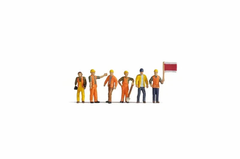 Noch HO Scale Track Workers Figure Set [15277]