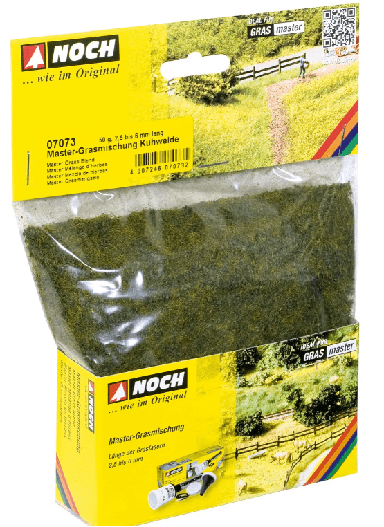 Noch Master Grass Blend - Cow Pasture 2.5 to 6mm 50g [07073] - Hobbytech Toys