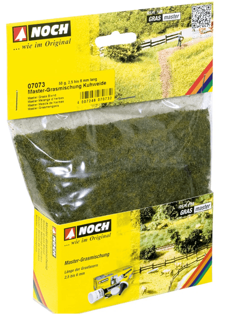 Noch Master Grass Blend - Cow Pasture 2.5 to 6mm 50g [07073] - Hobbytech Toys
