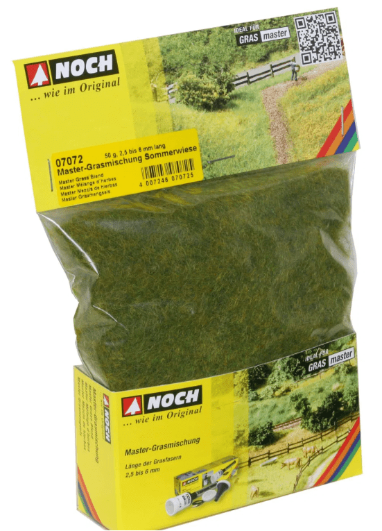 Noch Master Grass Blend - Summer Meadow 2.5 to 6mm 50g [07072] - Hobbytech Toys