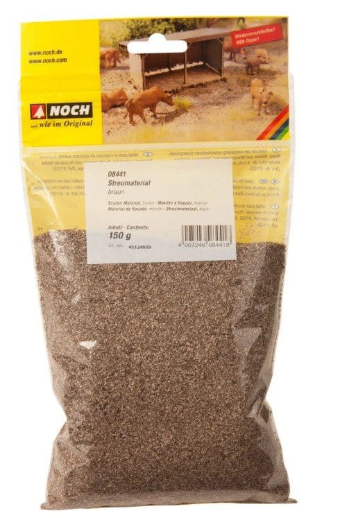 Noch Scatter Material - Brown 165g [08441] - Hobbytech Toys