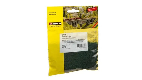 Noch Structured Flock Dark Green Fine 3mm 20g [07333] - Hobbytech Toys
