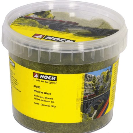 Noch Wild Grass - Meadow 6mm 100g [07090] - Hobbytech Toys