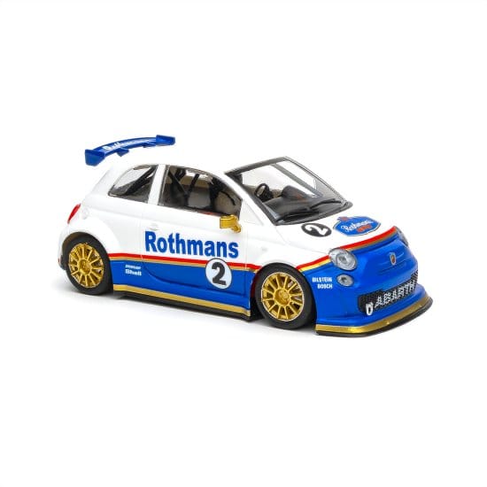 NSR 1/32 Abarth 500 Rothmans #2 Slot Car [0608SW]