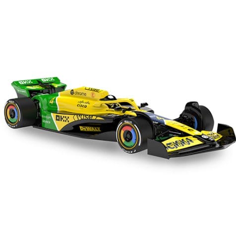 NSR 1/32 Formula 2022 Ayrton Senna Tribute Livery #4 Slot Car [0539IL]