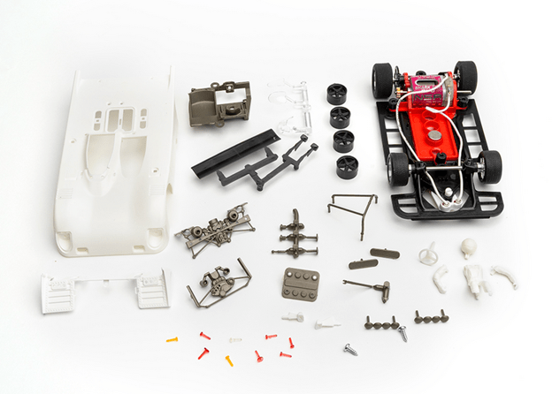 NSR 1/32 Lola T280/T290 - White Kit Slot Car [0551SW]