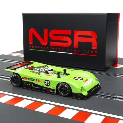 NSR 1/32 Lola T280 WRE 24h 2025 Green Limited Edition Slot Car [0536GRSW]