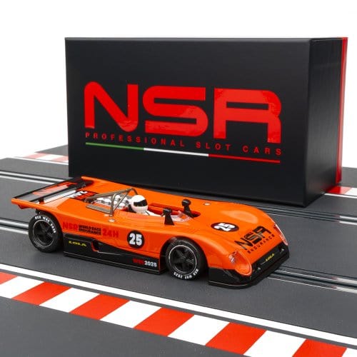 NSR 1/32 Lola T280 WRE 24h 2025 Orange Limited Edition Slot Car [0536OSW]