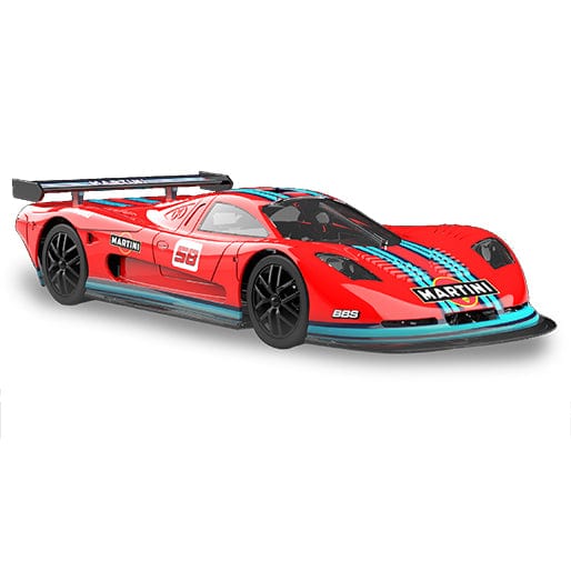 NSR 1/32 Mosler MT900R EVO3 Martini Livery Red No.58 Slot Car [0558AW3]