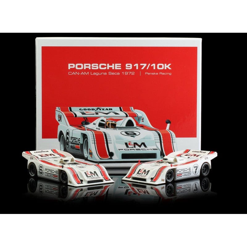 NSR 1/32 Porsche 917/10K CAN - AM Laguna Seca 1972 - Penske Racing Limited Edition - SET12 - Hobbytech Toys