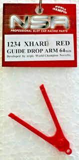 NSR 1234 Drop Arm Extra Hard (Red) - Hobbytech Toys