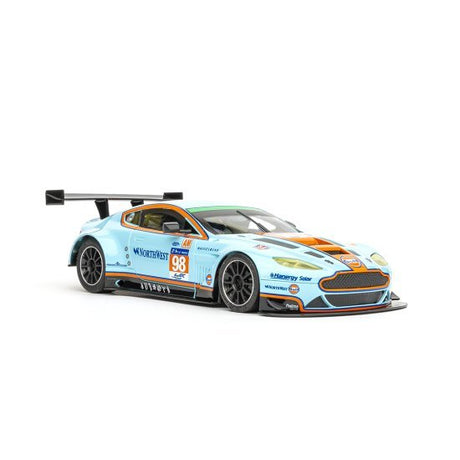 NSR 1/32 Aston Martin Vantage GT3 Gulf Le Mans 2014, #98 Slot Car [0501SW] - Hobbytech Toys