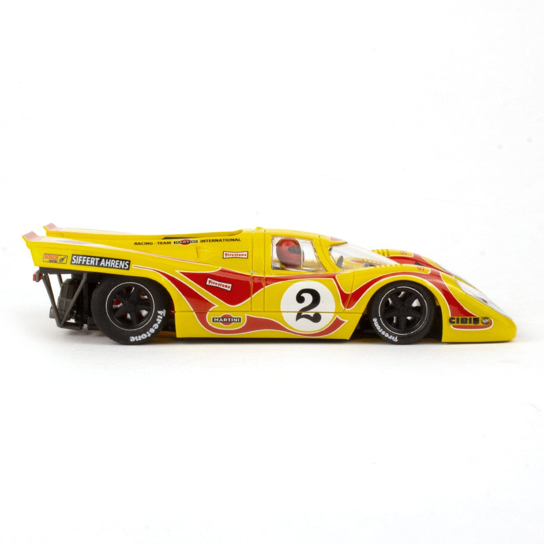 NSR HL03 1/32 Historic Line Porsche 917K No.2 Martini Hippie Kyalami 9h 1970 Slot Car - Hobbytech Toys