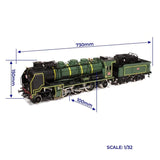 OcCre 1/32 Pacific 231 Train Model Kit - Hobbytech Toys