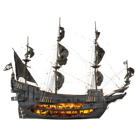 OcCre 1/50 The Flying Dutchman Wooden Model Ship Kit - Hobbytech Toys