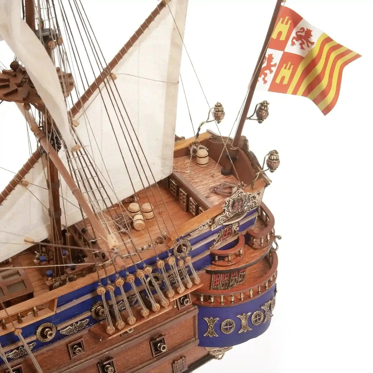 OcCre 1/86 San Felipe Wooden Model Ship Kit [15002] - Hobbytech Toys