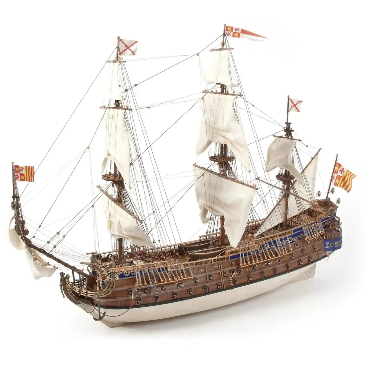 OcCre 1/86 San Felipe Wooden Model Ship Kit [15002] - Hobbytech Toys