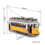 OcCre 1/24 Lisboa Tram Model Kit - Hobbytech Toys