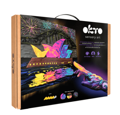 Okto Sensory Art 3D Creative Set: Sydney Opera House - Hobbytech Toys
