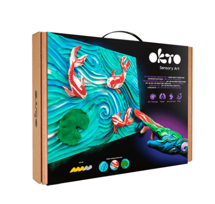Okto Sensory Art Creative Set: Koi Carps - Hobbytech Toys