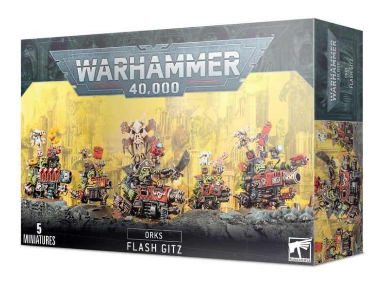 GW 50-24 Warhammer 40000: Ork Flash Gitz - Hobbytech Toys