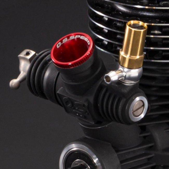 OS Engines 7.0mm Aluminium Carburetor Reducer, Red