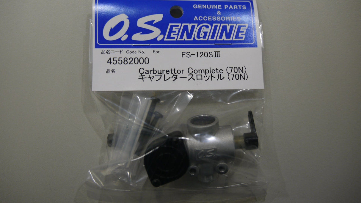 OS Engines Carburettor Complete 70N FS120SIII