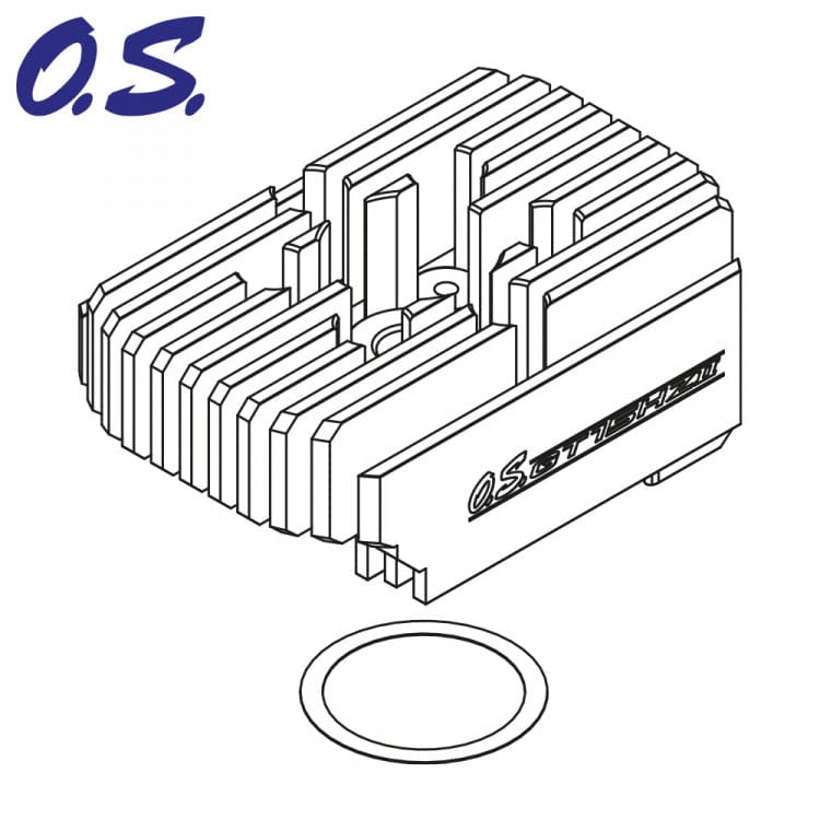 OS Engines Heatsink GT15HZ II