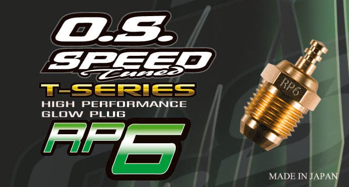 O.S.SPEED RP6 Gold Glow Plug 71642740