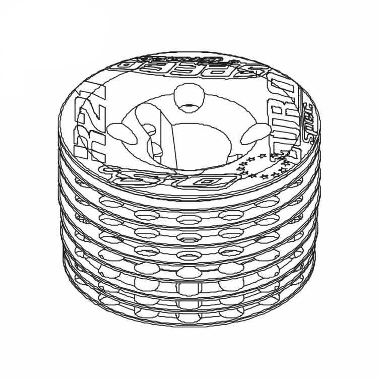 O.S. Engines R2103 European Outer Head OSM2C404000