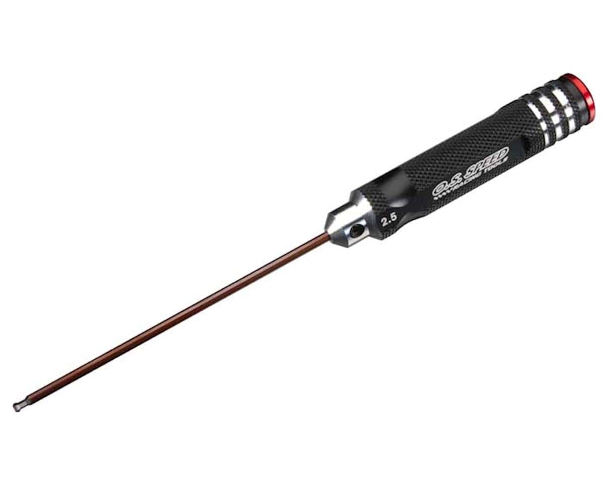 OS Engines Speed Hex Wrench 2.5mm Ball End