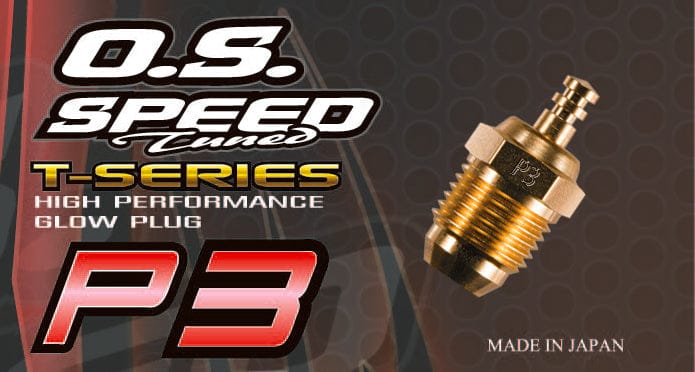 O.S.SPEED P3 Gold Glow Plug 71642720