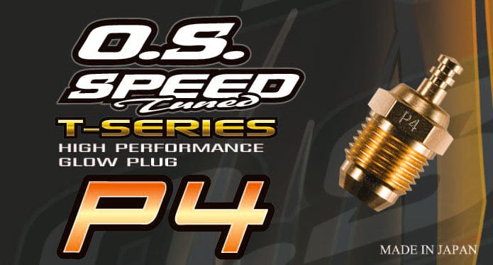 O.S.SPEED P4 Gold Glow Plug 71642730