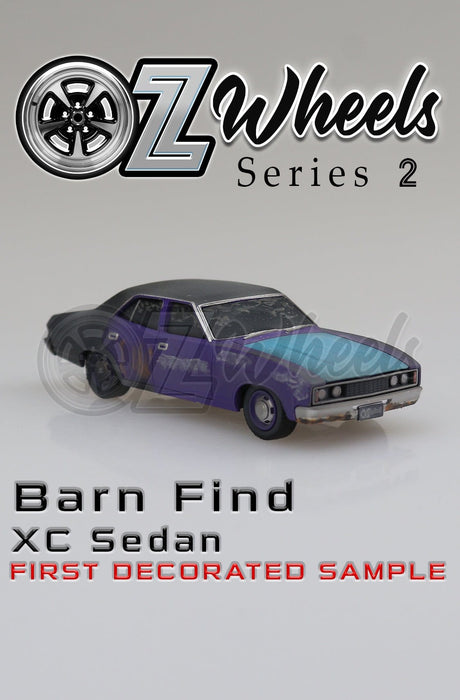 Oz Wheels 1/64 Ford XC Sedan Barn Find Diecast Model (Series 2) - Hobbytech Toys