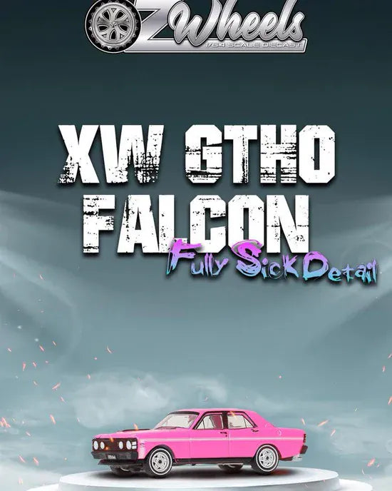 Oz Wheels 1/64 Ford XW GTHO Falcon Diecast Model