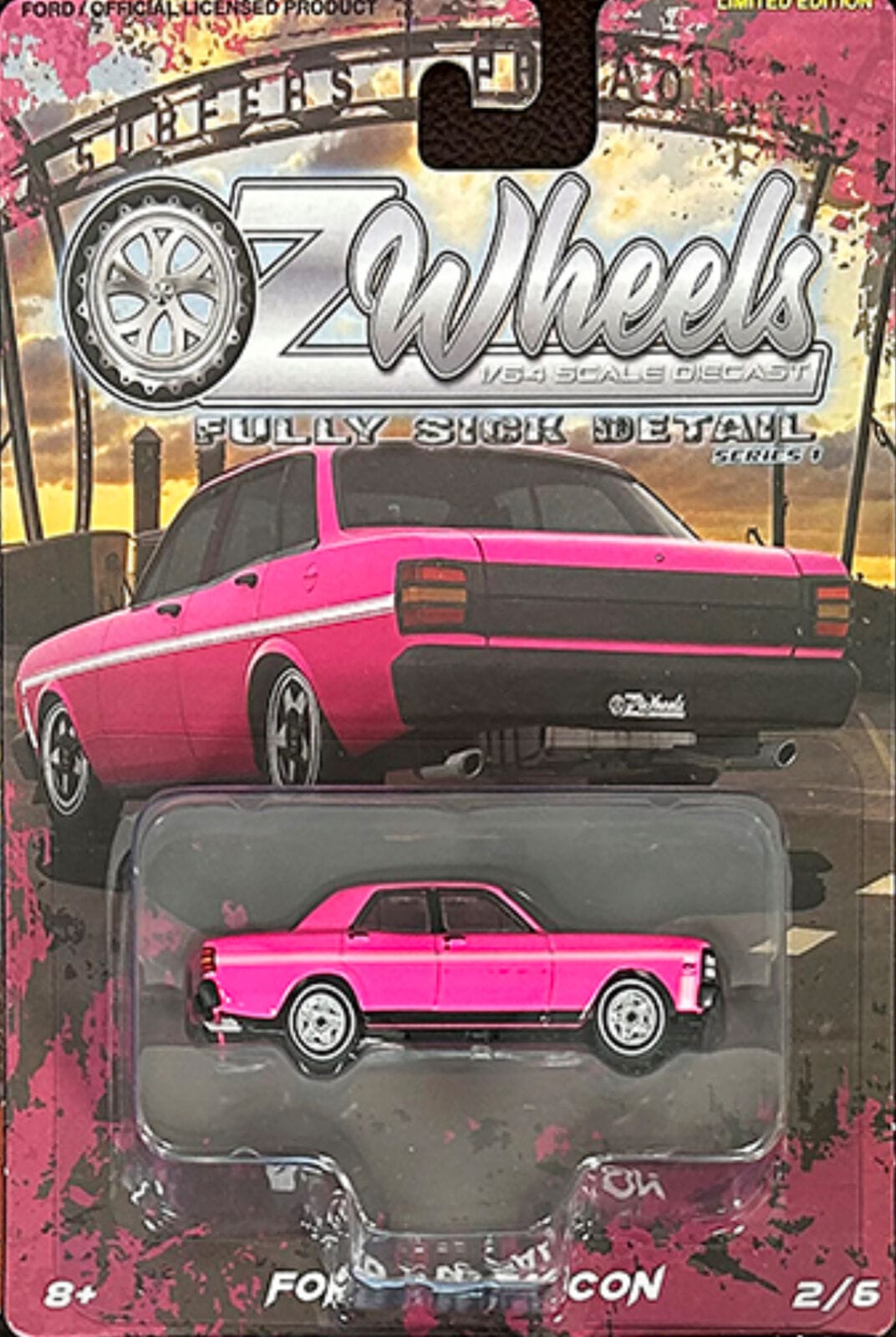 Oz Wheels 1/64 Ford XW GTHO Falcon Diecast Model