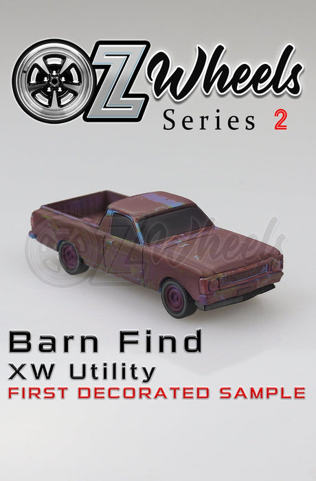 Oz Wheels 1/64 Ford XW Utility Barn Find Diecast Model (Series 2) - Hobbytech Toys