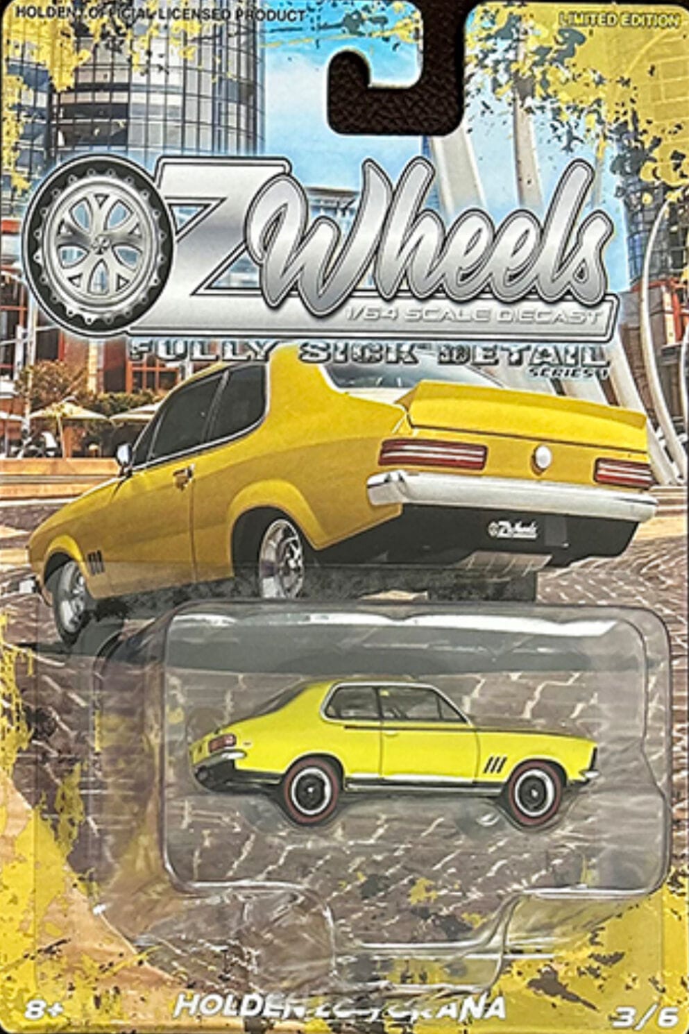Oz Wheels 1/64 Holden LC GTR Torana Diecast Model
